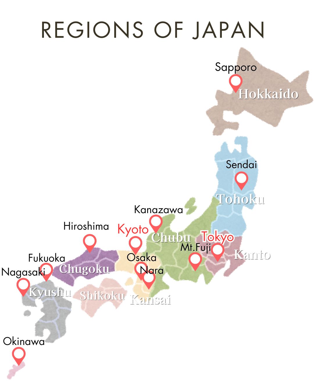 日本地図